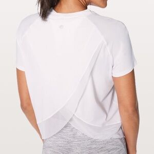 Lululemon quick pace short sleeve shirt